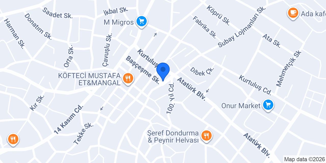 DAMLA KÖMÜRCÜLÜK TİCARET konumu
