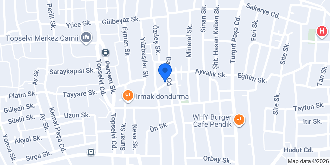 Akın Mobilya konumu