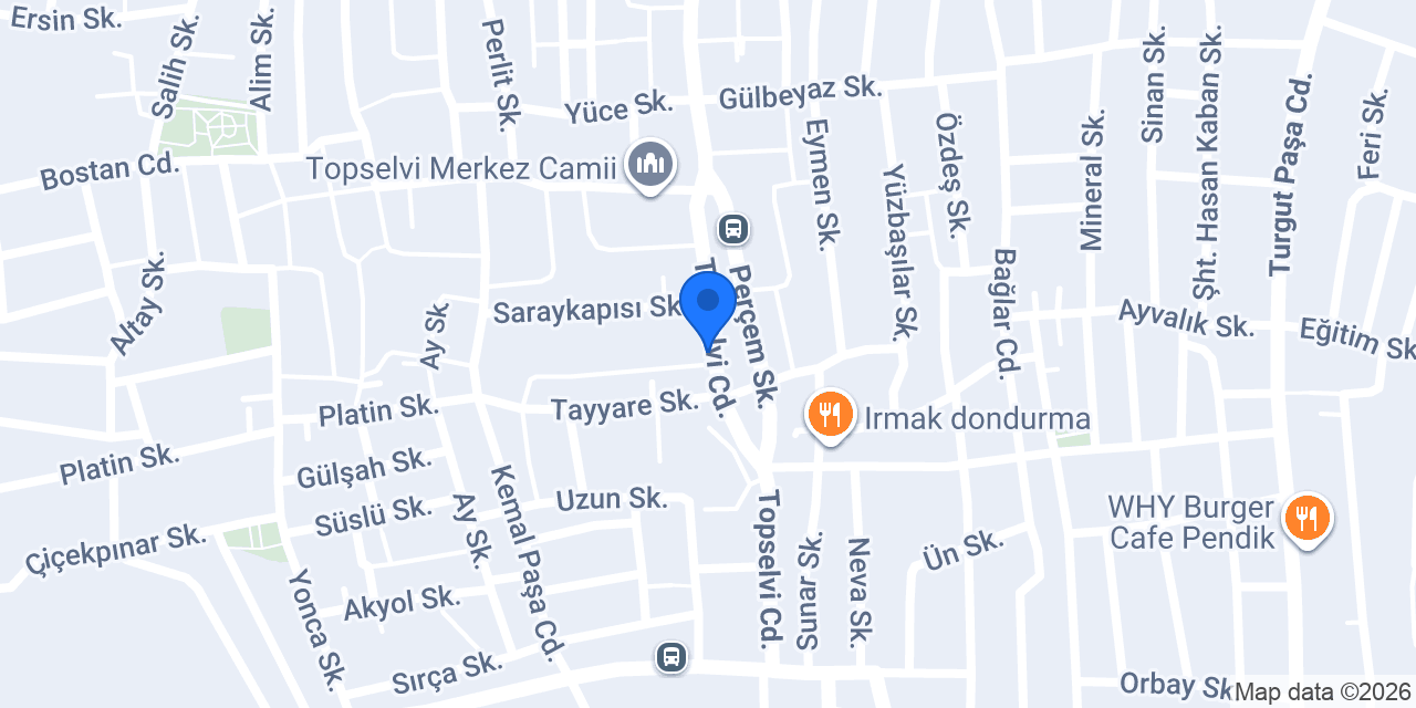 HATAY TAŞKIN DÖNER konumu