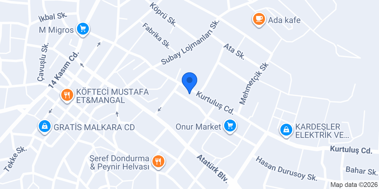 YILDIRIM KİTABEVİ konumu