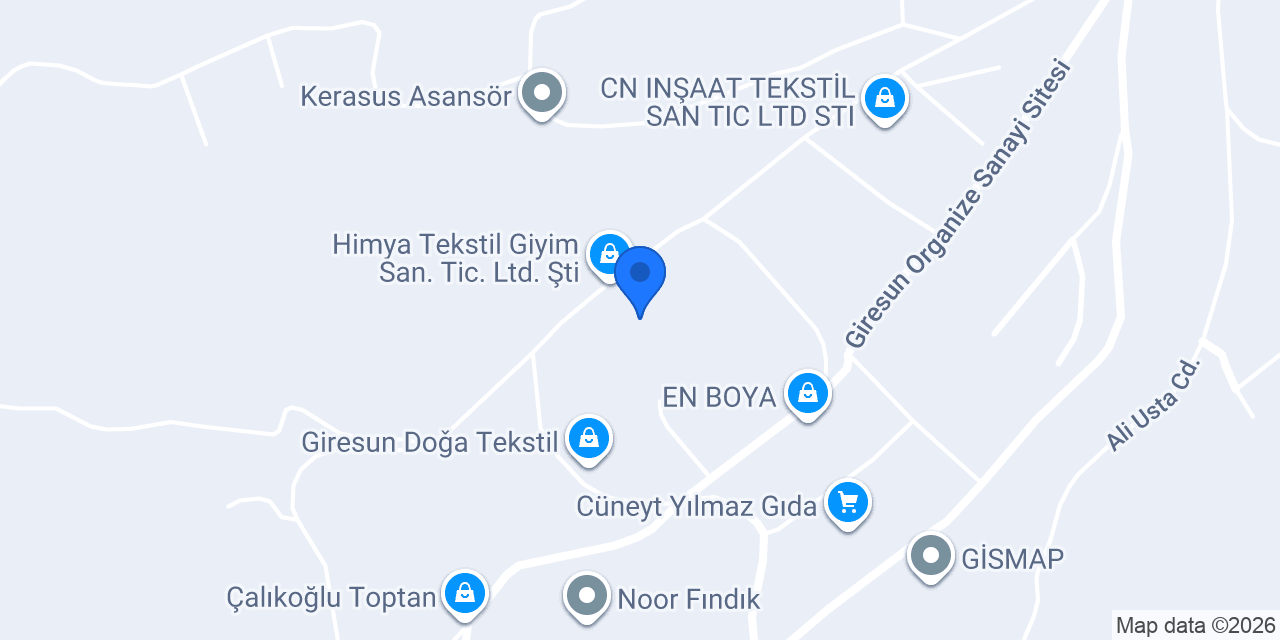 Şimal Konfeksiyon san ve tic ltd sti konumu