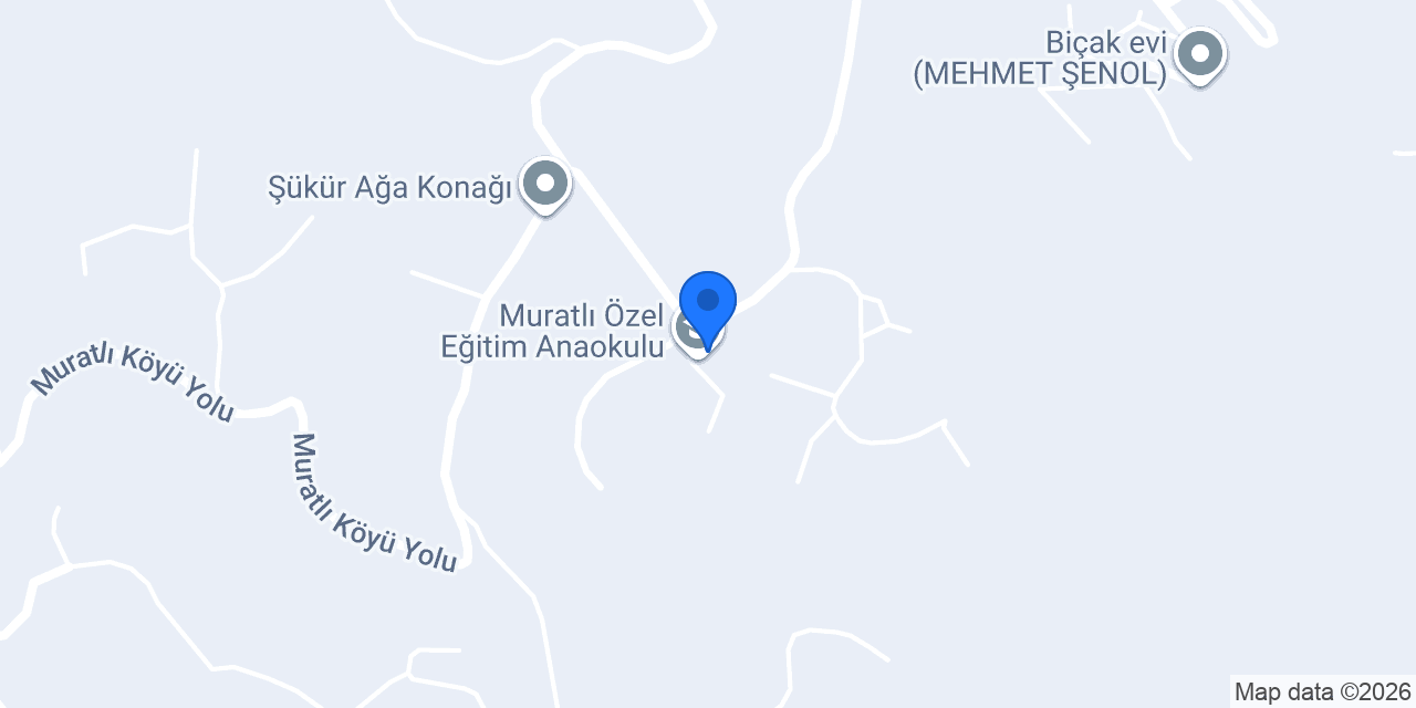 Muratlı Özel Eğitim Anaokulu konumu