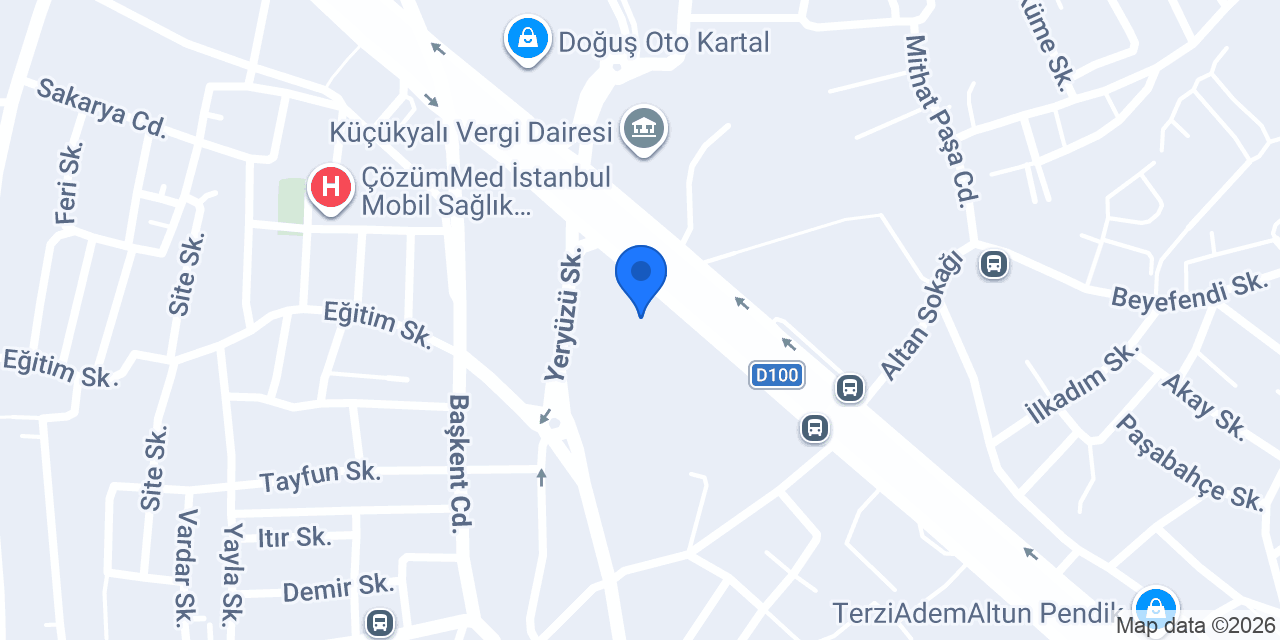 Halkbank Pendik İstanbul Ticari Şubesi konumu