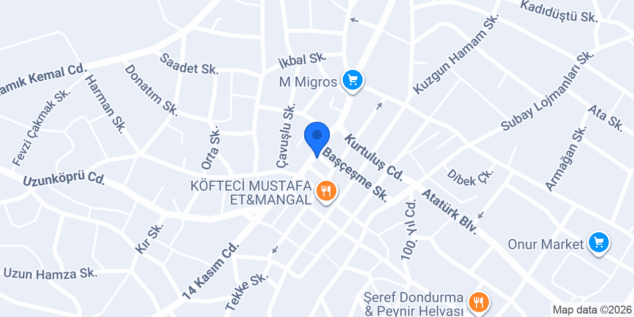 Çatal Dürüm Malkara konumu