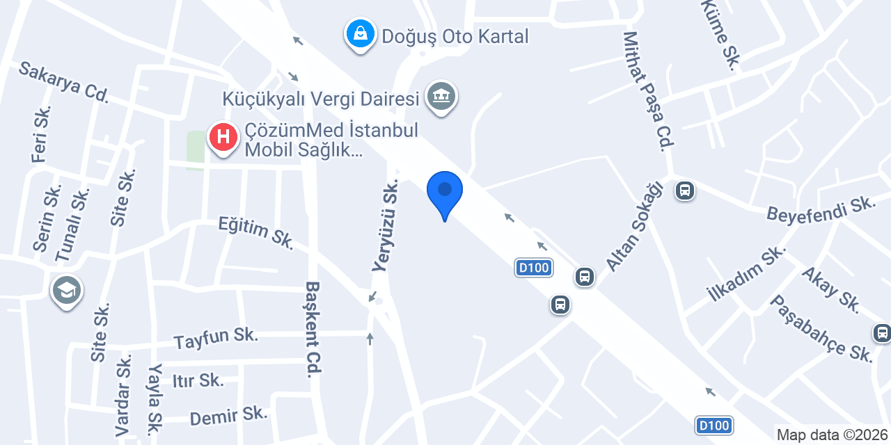 Bebe Çeyiz Sarayı Pendik konumu