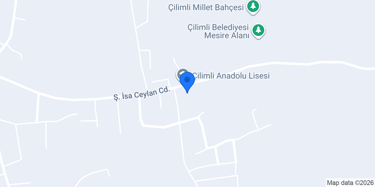Çilimli İmam Hatip Ortaokulu konumu