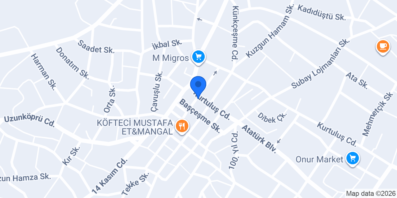 Hayat Eczanesi konumu