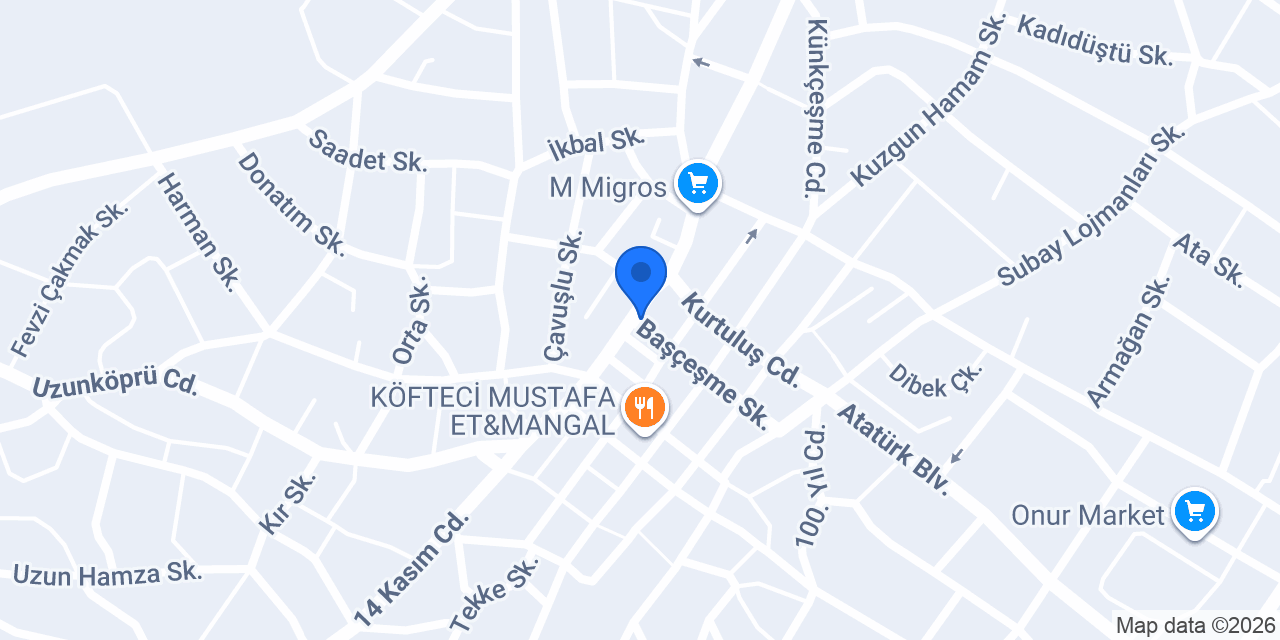 Ömür Pastanesi konumu