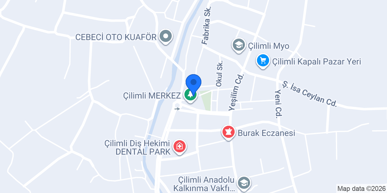Merkez çay evi konumu