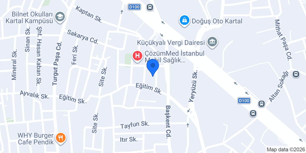 Atılım Bulut Mutfak - Pendik Şubesi konumu