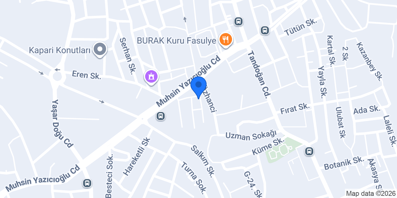 Birsev Hukuk Avukatlık Bürosu konumu