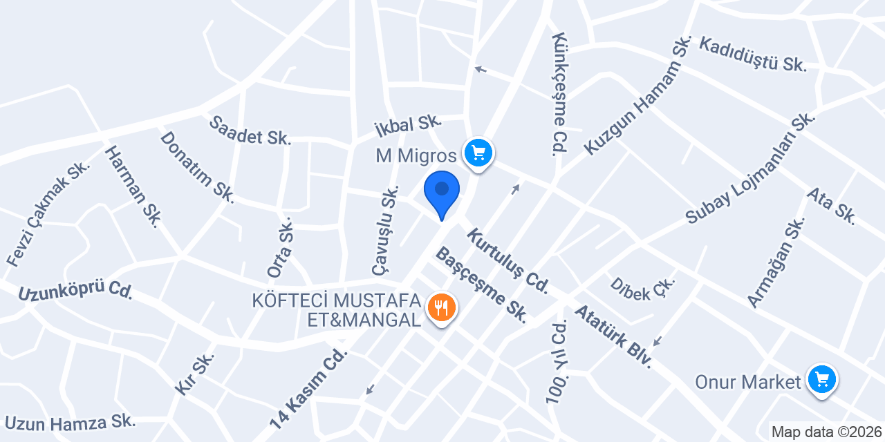 Ziraat Bankası Malkara Şubesi konumu