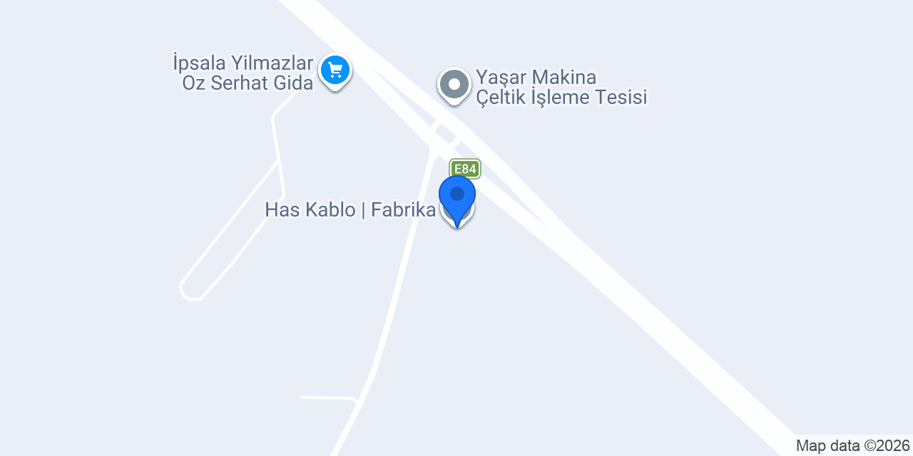 Has Kablo | Fabrika konumu