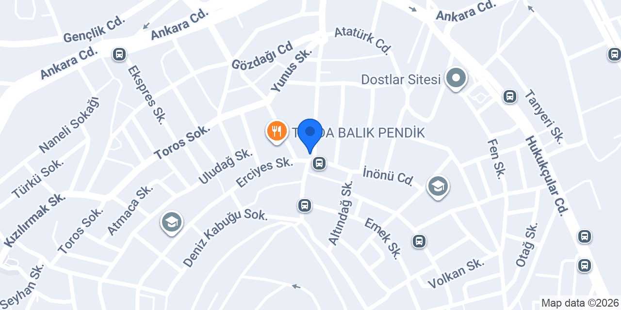 Göl Sarıyer börekçisi konumu