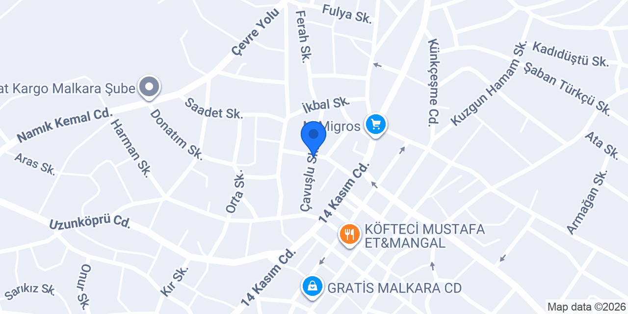 Diyetisyen Damla UYANIK konumu