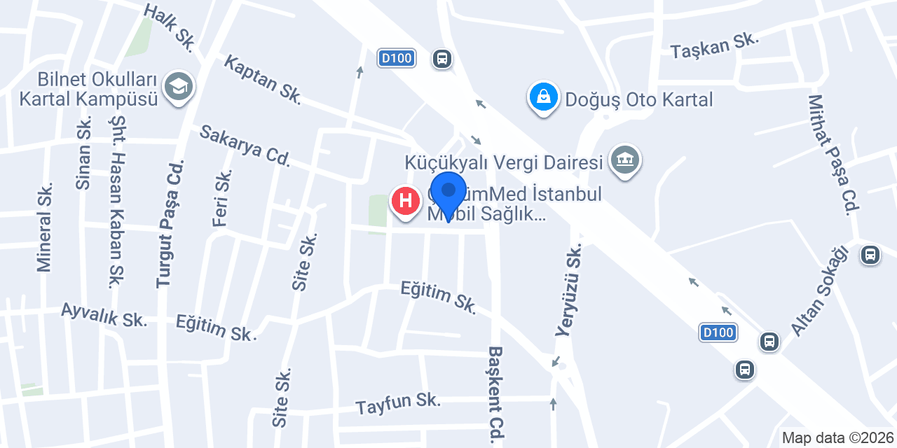 Asist İlkyardım Eğitim Merkezi konumu