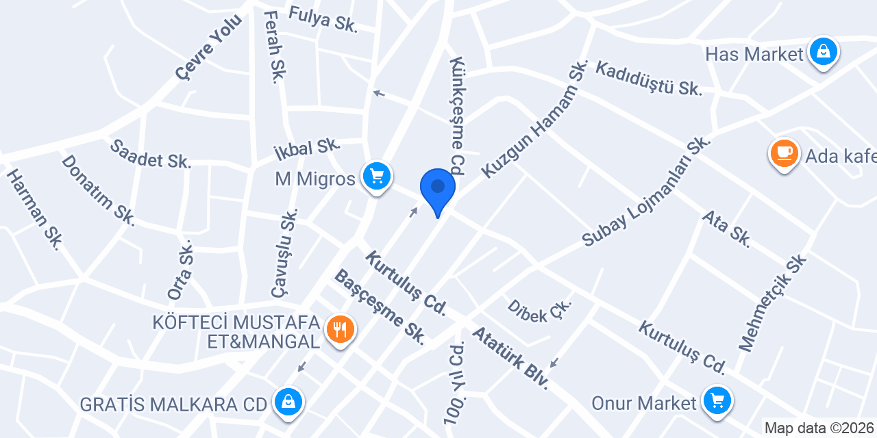 Sevgi Market konumu