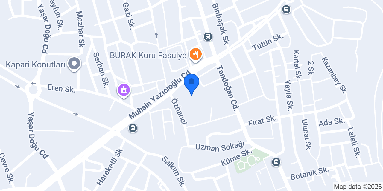 Cemile Çopuroğlu Ortaokulu konumu