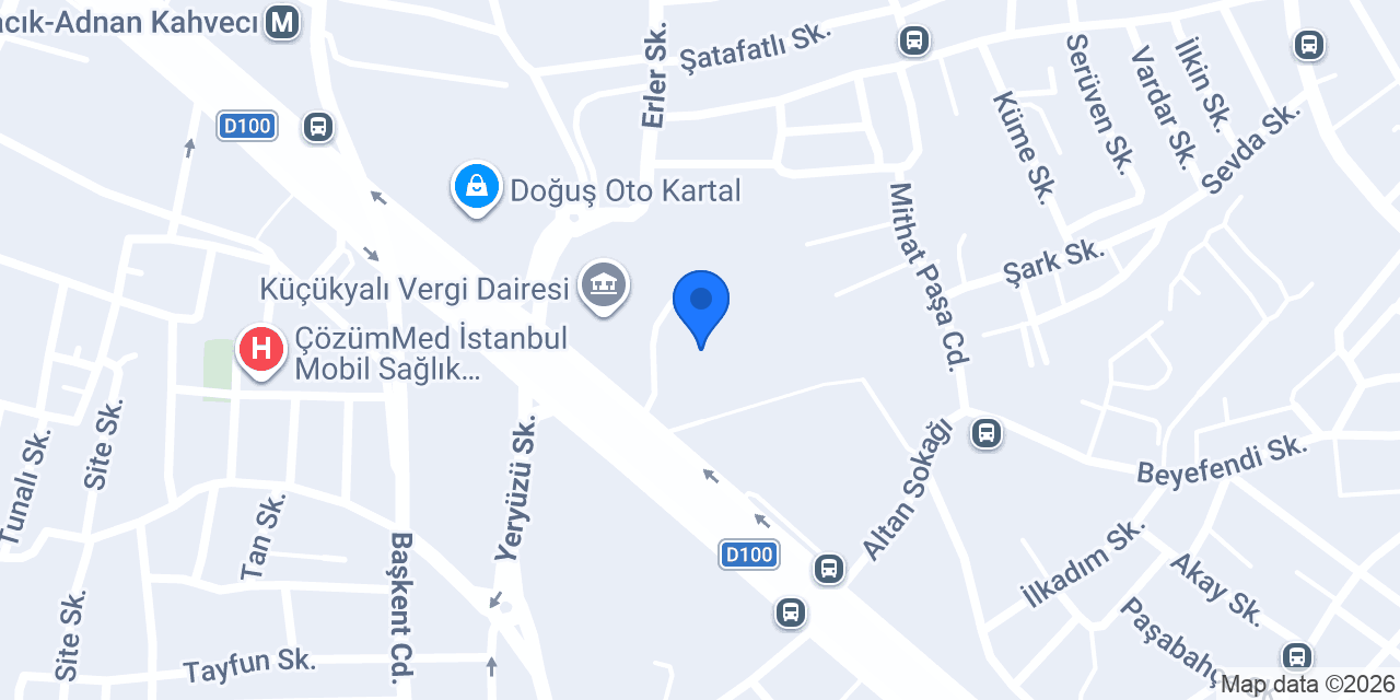 ASKO Holding İstanbul konumu