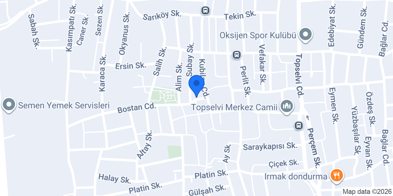 Topselvi Aile Sağlığı Merkezi konumu