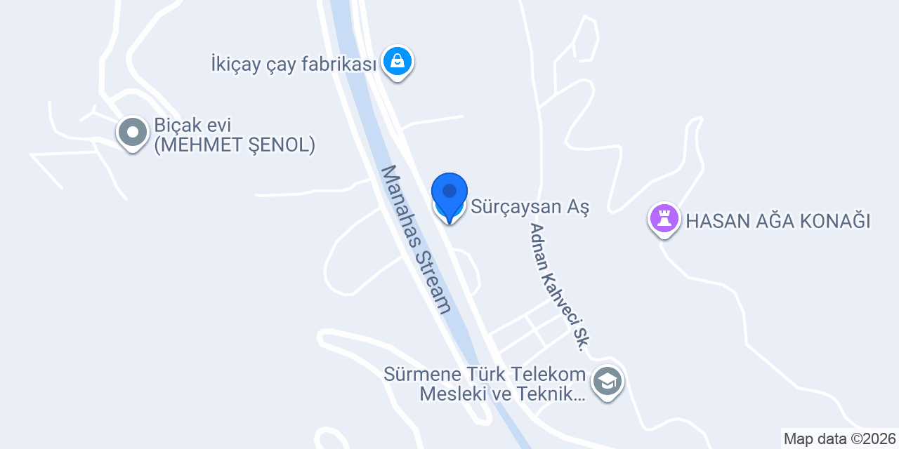 Sürçaysan Aş konumu
