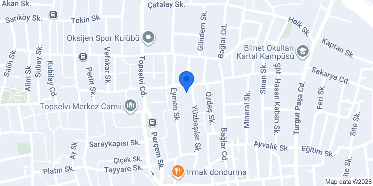 Başak simit fırını konumu