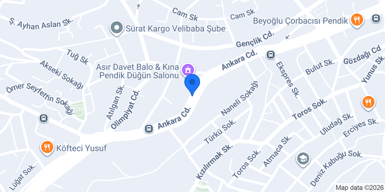Cılandıras Mobilya konumu