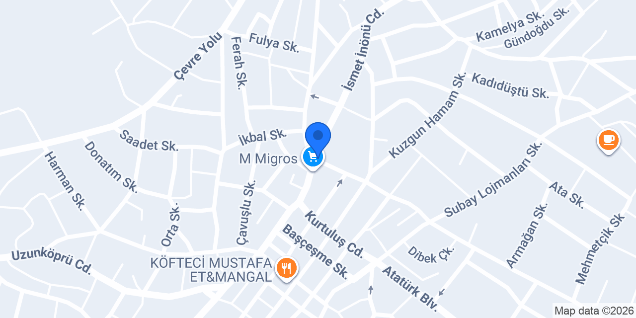 KOCAMAN EMLAK MALKARA konumu