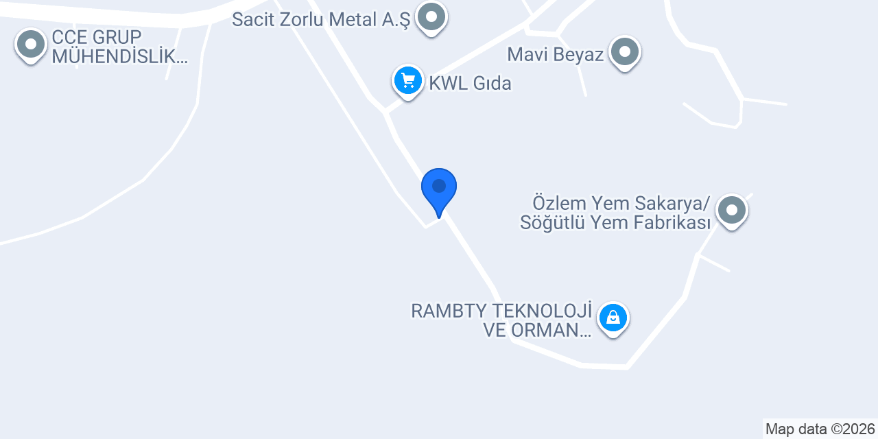 Yazır Tekstil Sakarya Üretim Tesisleri konumu