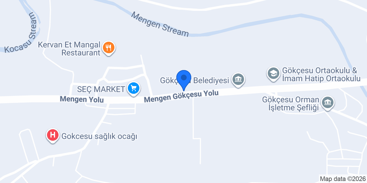 Ptt-gökçesu Şubesi konumu