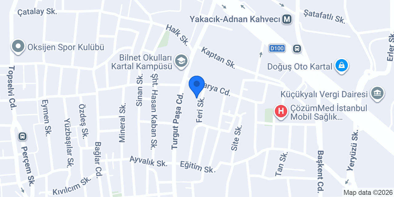 Öykü Depo konumu