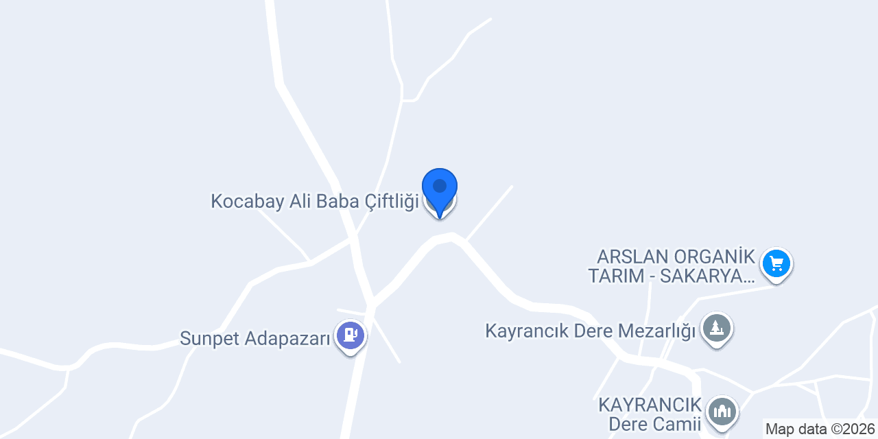Kocabay Ali Baba Çiftliği konumu