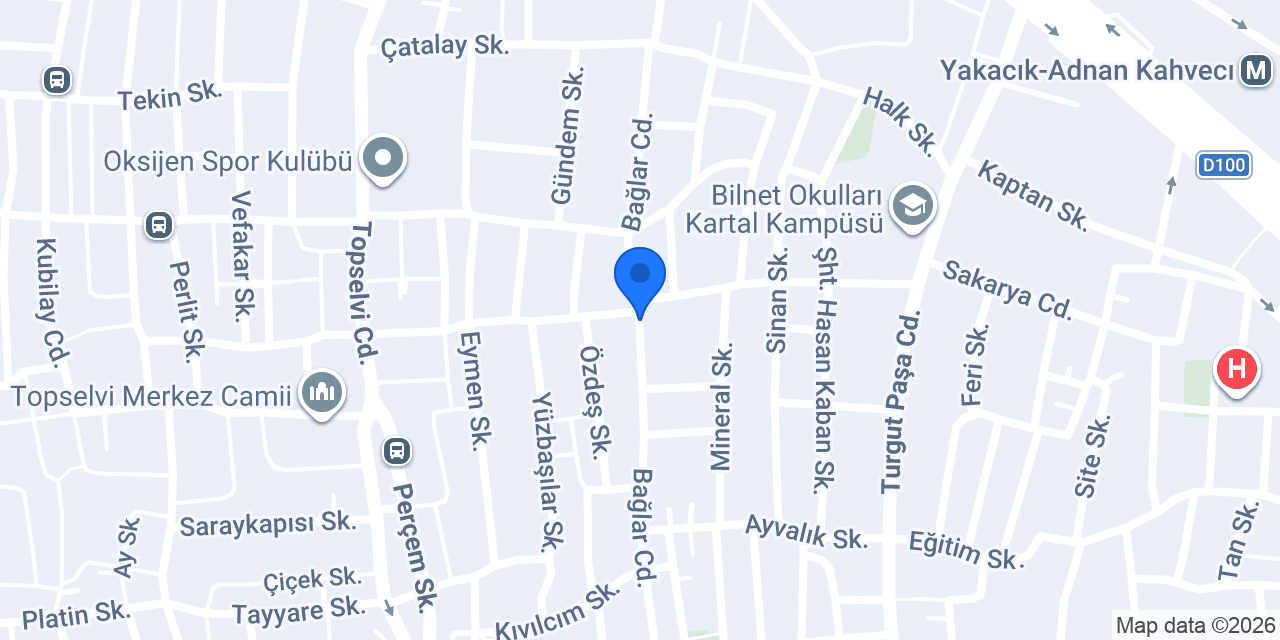 Denizler Hırdavat konumu
