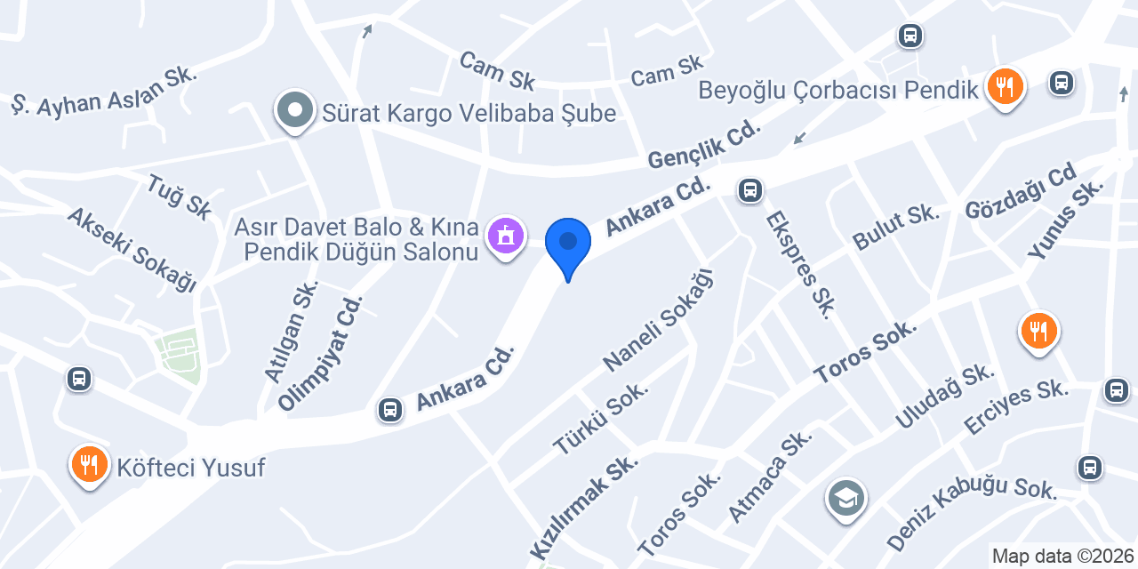 Hacı Bekir Lokumları - Fabrika Satış konumu