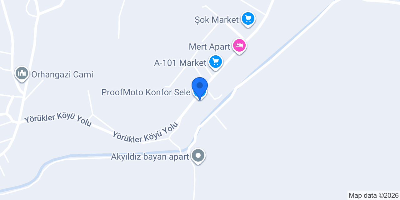 ProofMoto Konfor Sele konumu