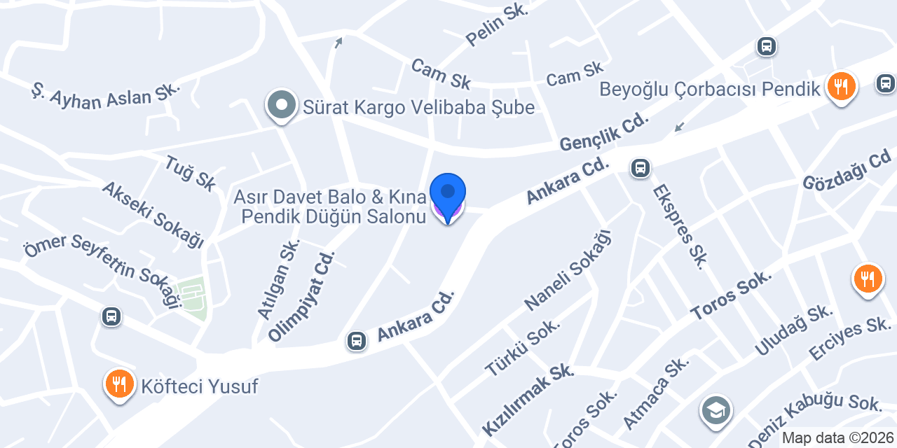 Yapı Kredi - Dolayoba Şubesi konumu