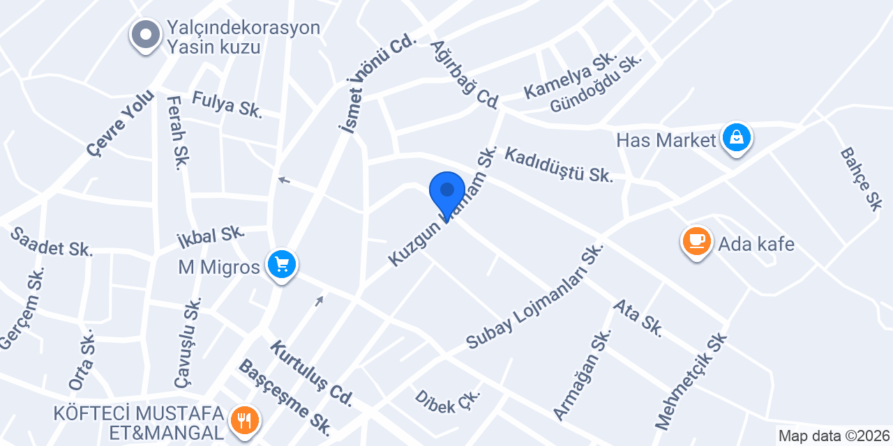 Fevzi Çakmak İlköğretim Okulu konumu