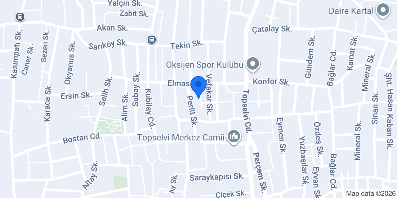 Topselvi Elektrikçi konumu