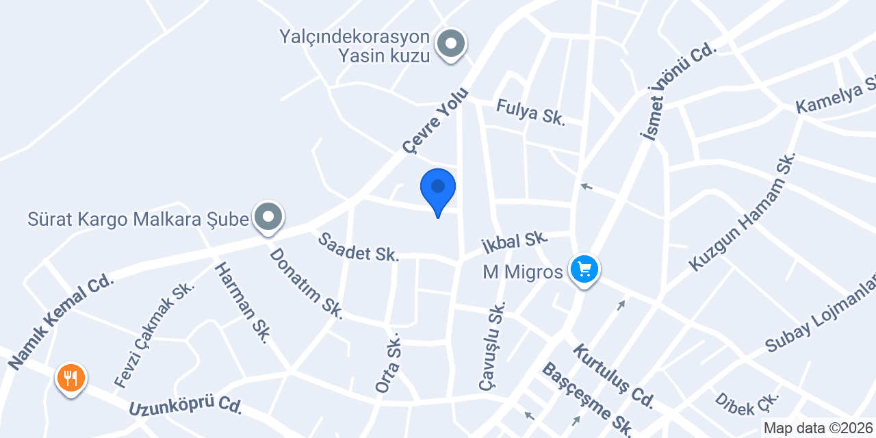 Dincer Et Ürünleri konumu