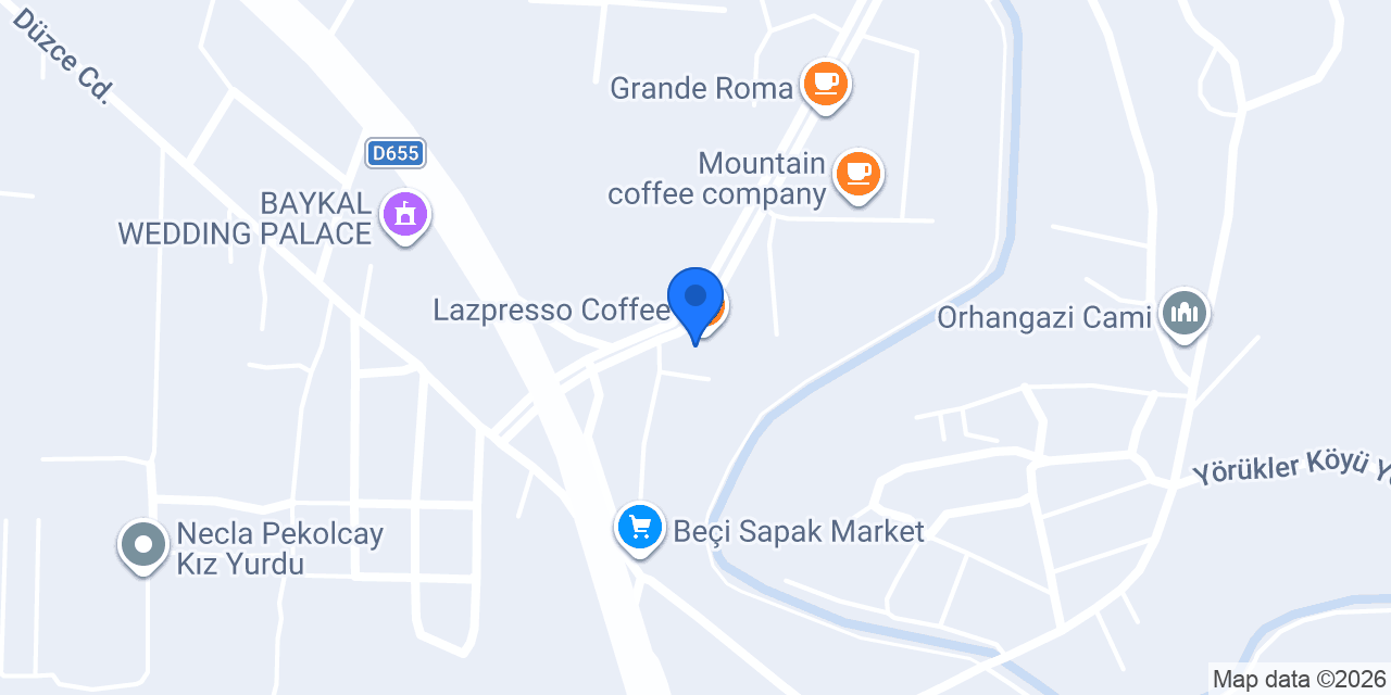 Beçi Düzce Taksi konumu