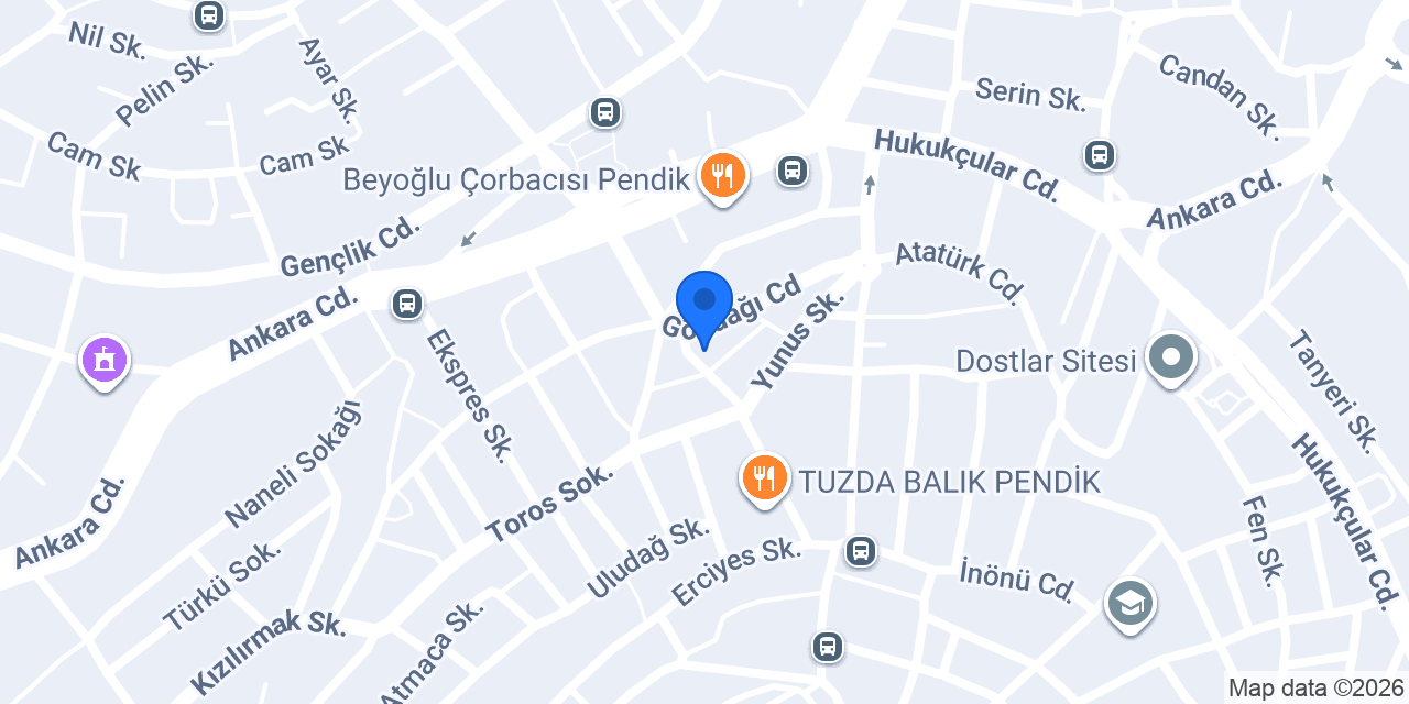Cevvo Hotel Pendik konumu