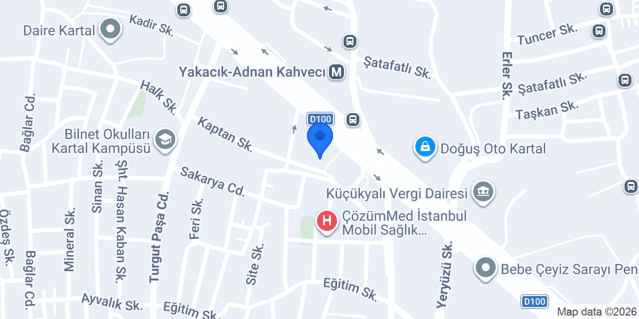 Ziraat Katılım Aydos Ticari Şubesi konumu