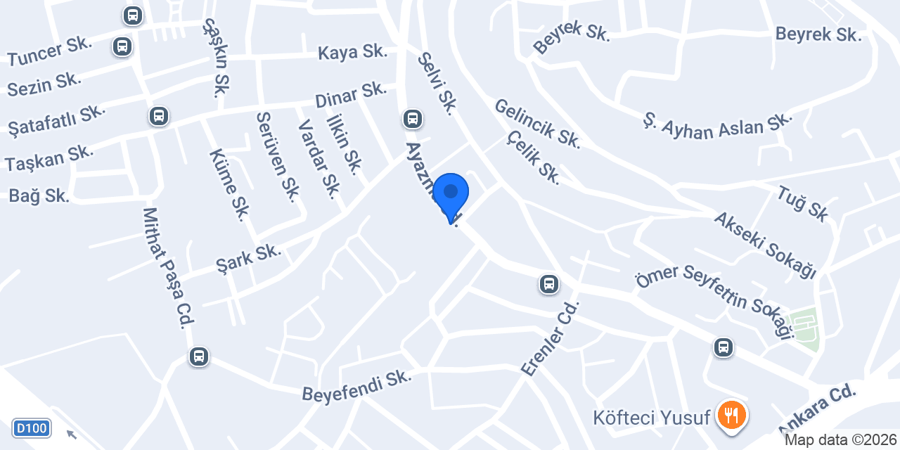CADDE ERKEK KUAFÖRÜ konumu