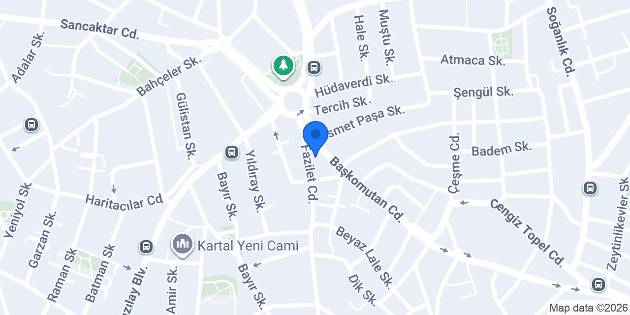 Tatbak Karlıktepe Şubesi konumu