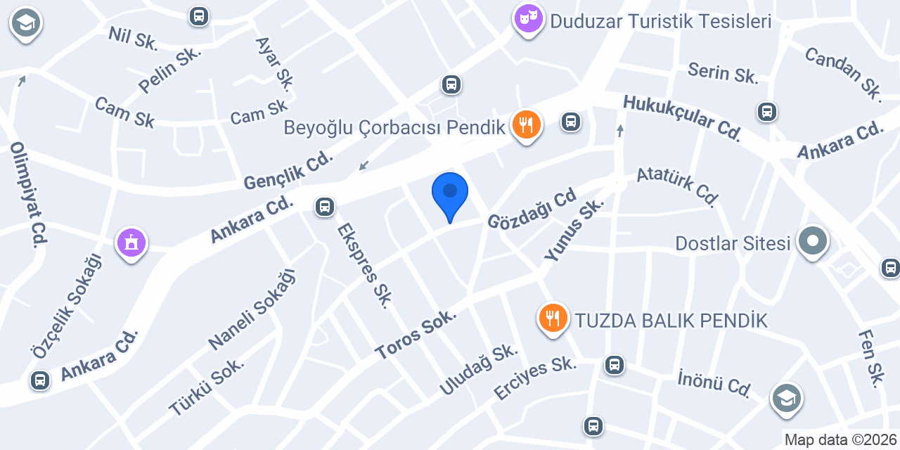 Betüş oyunevi konumu