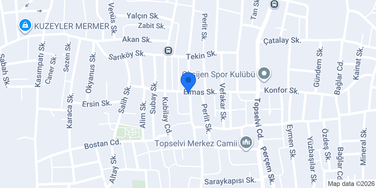 BÜŞRA ÇAMAŞIR konumu