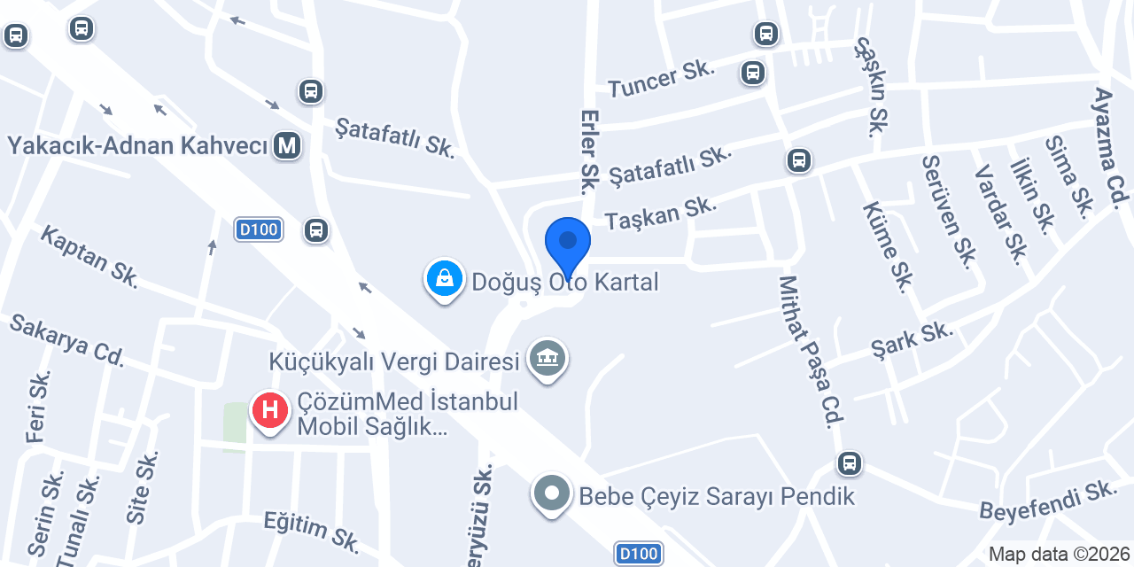 Aras Kargo - Yakacık Şubesi konumu