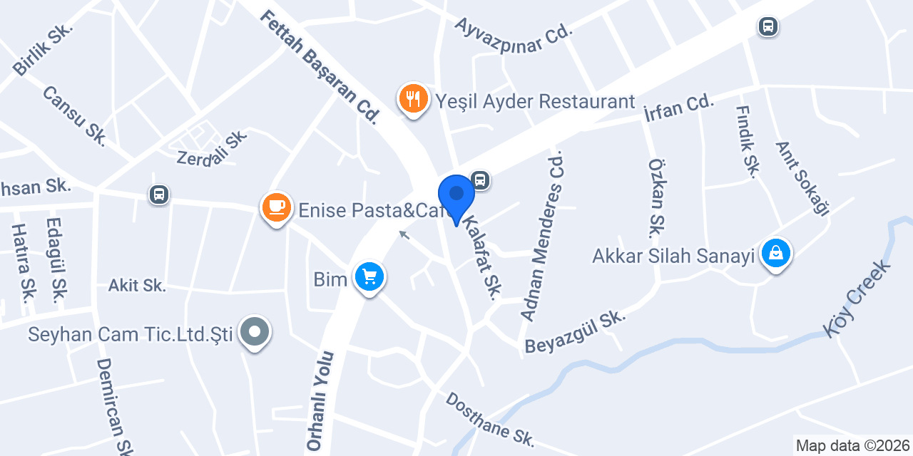 elektrikci orhanlı konumu