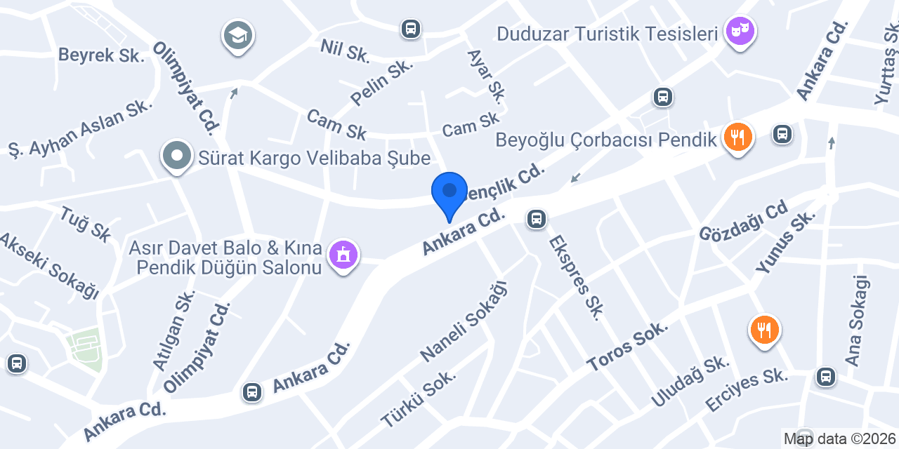 AUTO YÜKSEL konumu