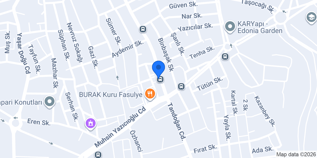 Üçler Et konumu